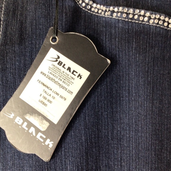 Black Fernanda jeans size 4 small nwt new with tags - Picture 4 of 10